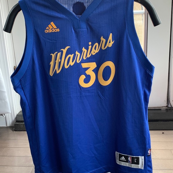 curry christmas jersey
